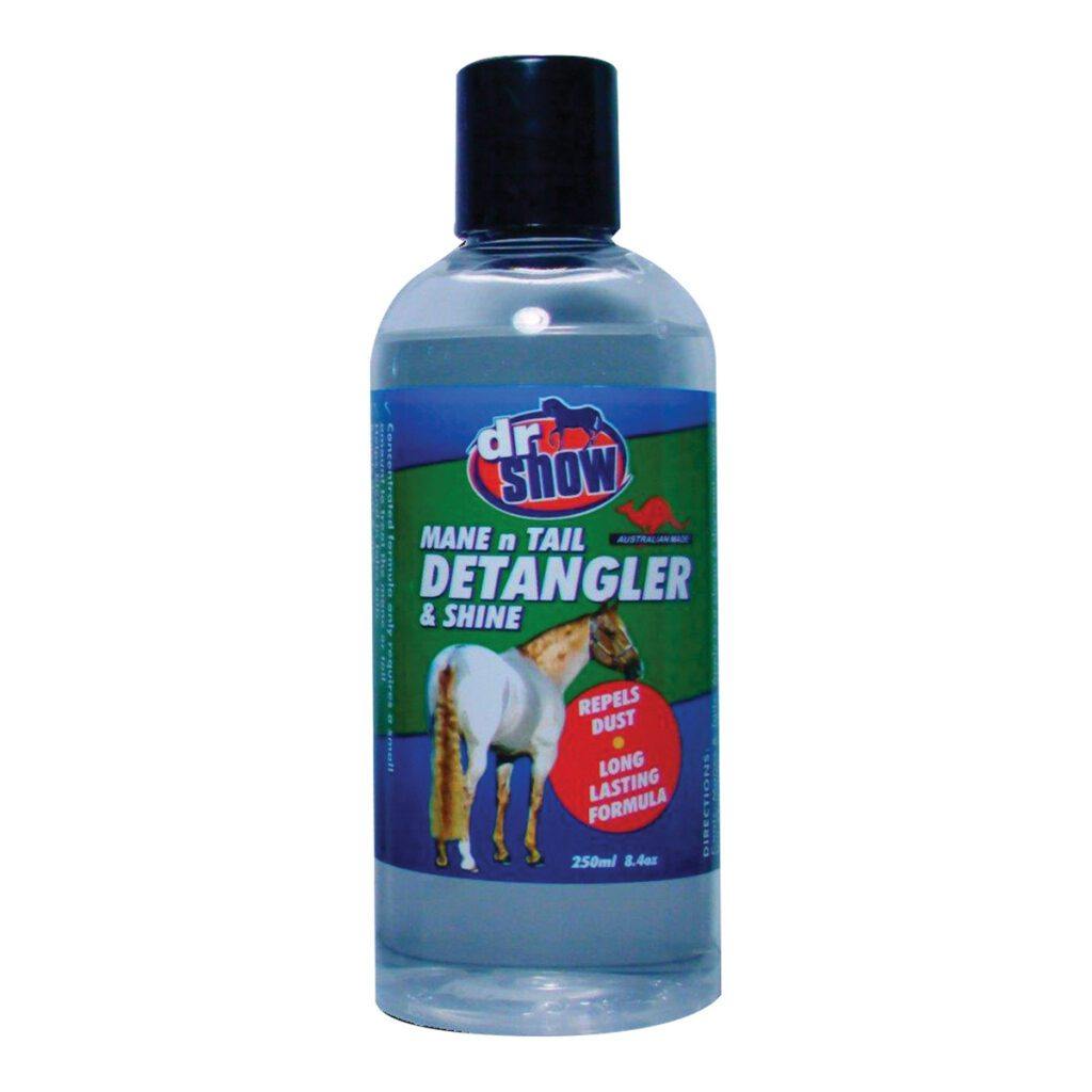 Mane and tail store detangler for dogs