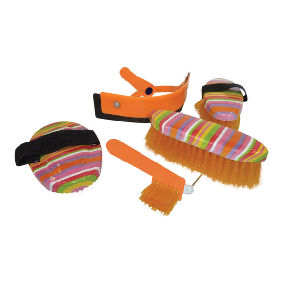 EUREKA – RAINBOW 6PC GROOMING KIT - Rugs4horses