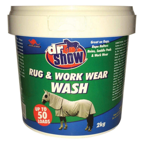 DR SHOW – DR SHOW RUG WASH PAIL – 2KG - Rugs4horses
